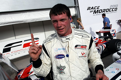 Dean Stoneman sikrede sig pole position.
